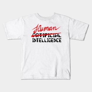 Human Intelligence Kids T-Shirt